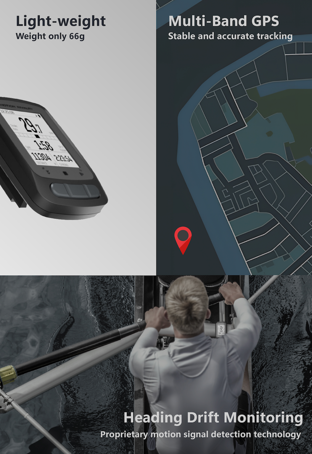 Rival Insight Pro: Rowing & Kayak Advance Performance Monitor